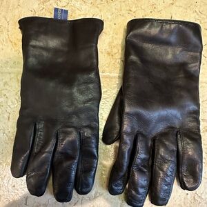 Joseph & Lyman men’s  genuine leather & cashmere lined gloves in mint condition